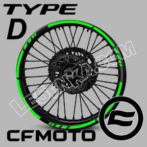 CF Moto кантове за джанти Type B1